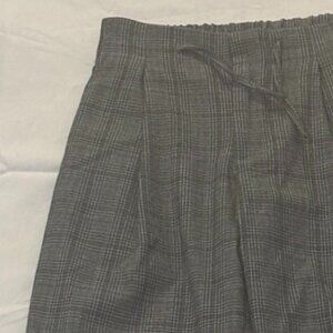 Zara Girls’ Checked Wide-Leg Trousers – Size 6